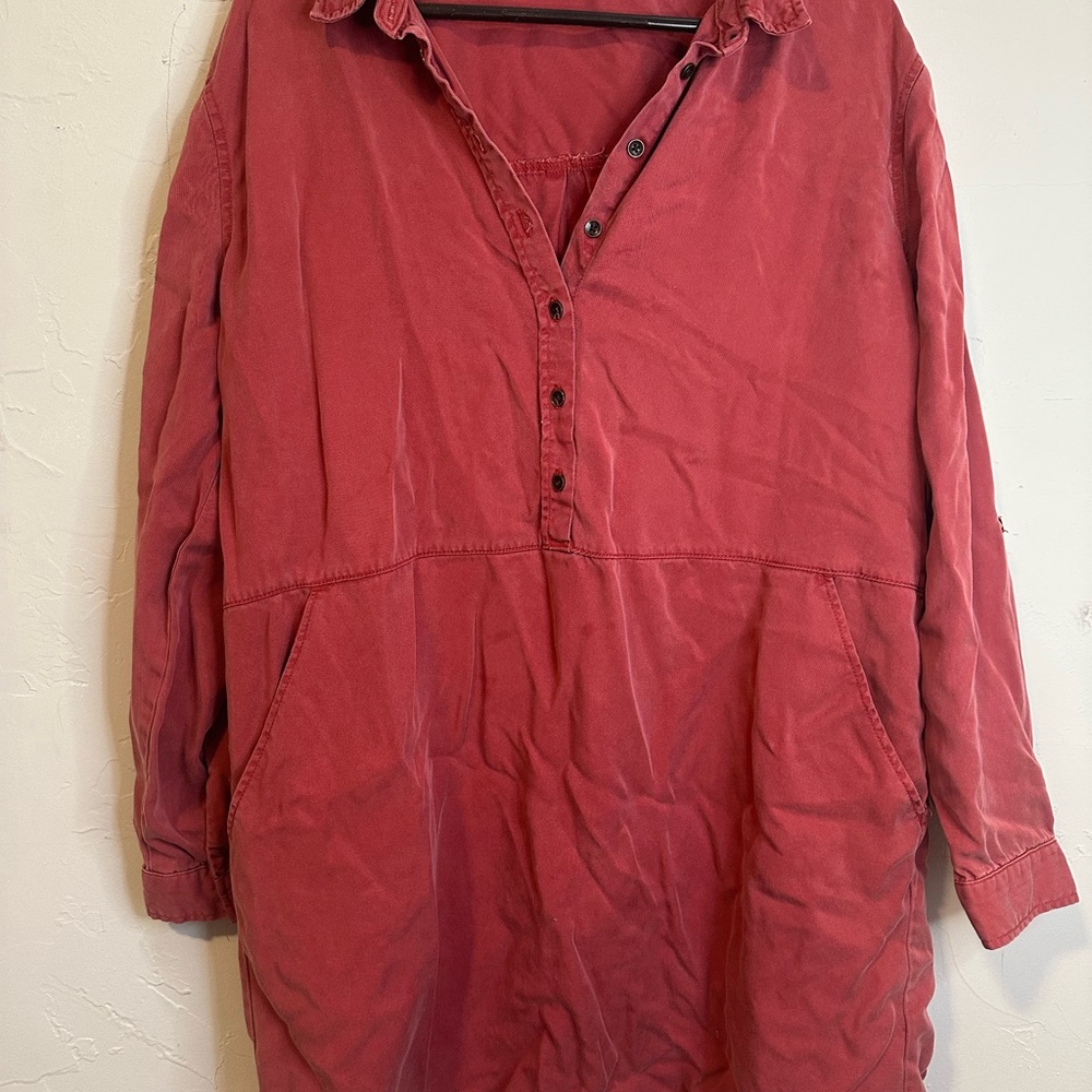 Time and Tru Women's Red Mini Dress